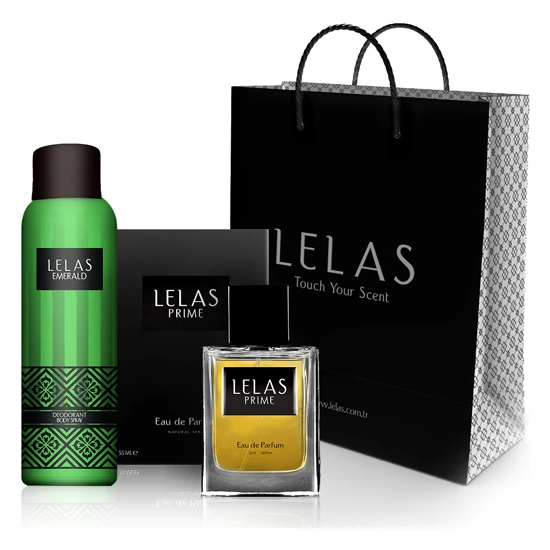 Lelas Emerald Edp 55 Ml Erkek Parfüm+150 Ml Deodorant 9816