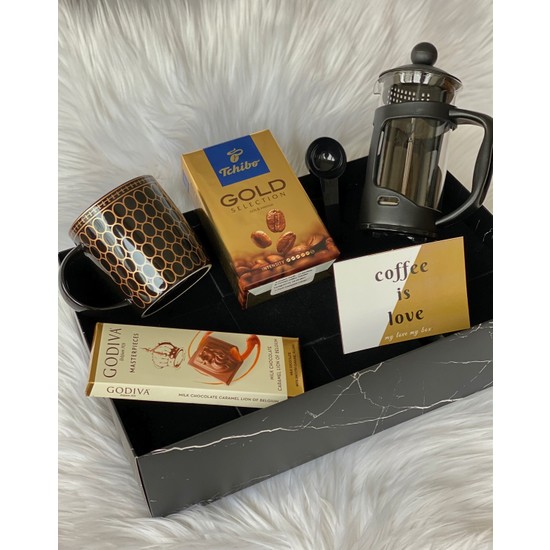 My Love My Box Exclusive French Press+Mug Kahve Seti Fiyatı