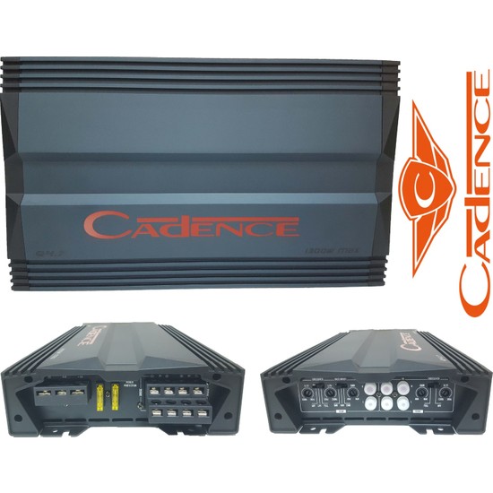 Cadence Q4.7 1300W Yeni Model Oto Amfi Son Stoklar