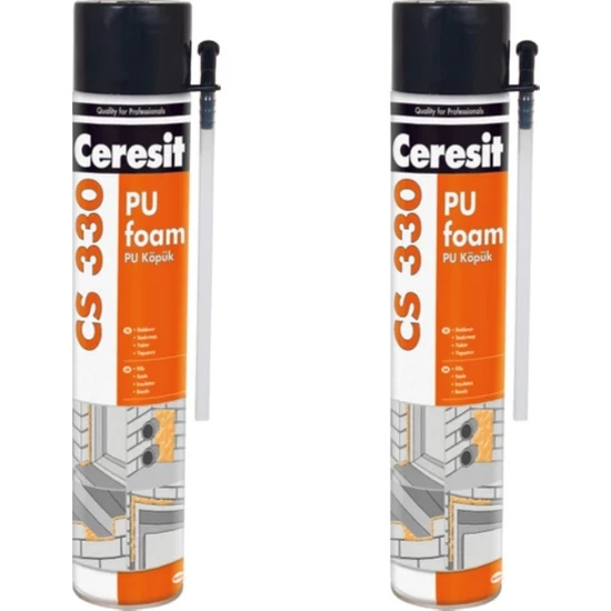 Ceresit Cs 330 Pu Köpük 650 ml 2 Adet