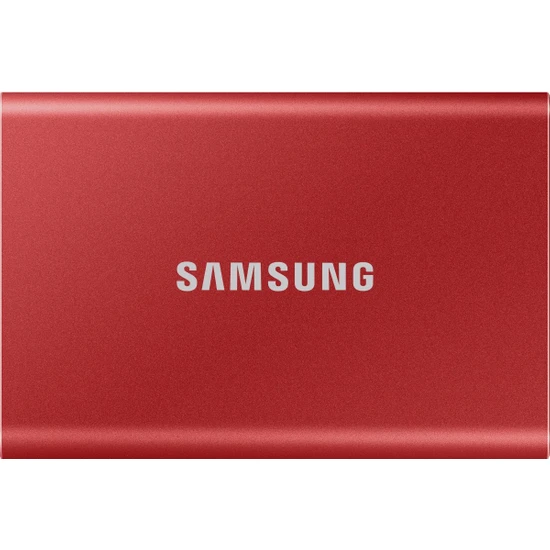 Samsung T7 2TB Taşınabilir SSD Kırmızı MU-PC2T0R/WW