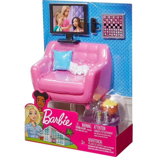 Barbie Barbie�nin Ev Içi Dekorasyon Aksesuarları Oturma Fiyatı