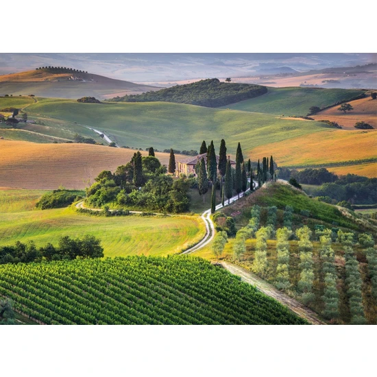 Clementoni 1000 Parça High Quality Yetişkin Puzzle - Tuscany