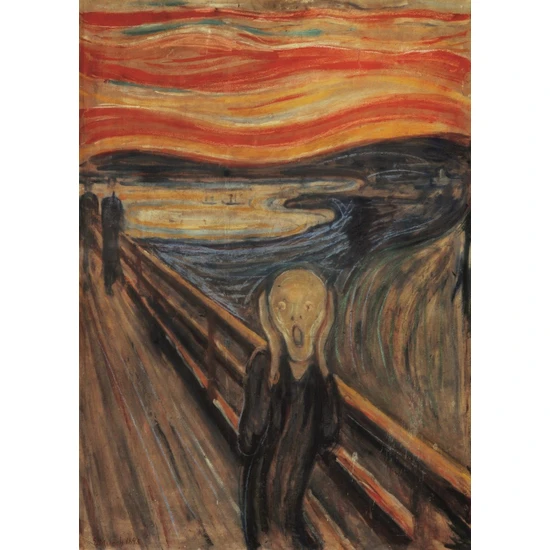 Clementoni 1000 Parça Çığlık Puzzle - Edvard Munch