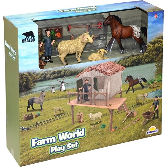Sunman Farm World Play Set