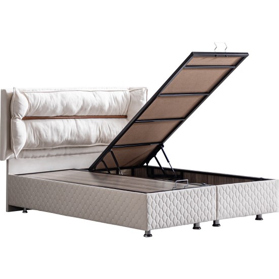 Setay Barselona Çift Kişilik Baza Başlık Real Pedli Yatak