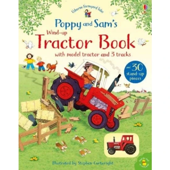 Wind Up Tractor Book - Stephen Cartwright