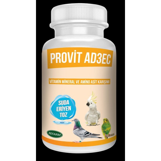 Refarm Provit ADE3C Suda Eriyen Toz Vitamin 100GR