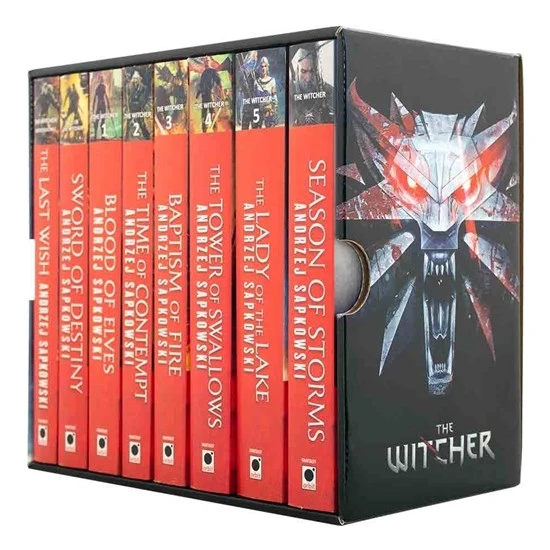 The Witcher Box Set - Ingilizce 8 Kitap Takım -Özel Kutulu - Andrzej Sapkowski