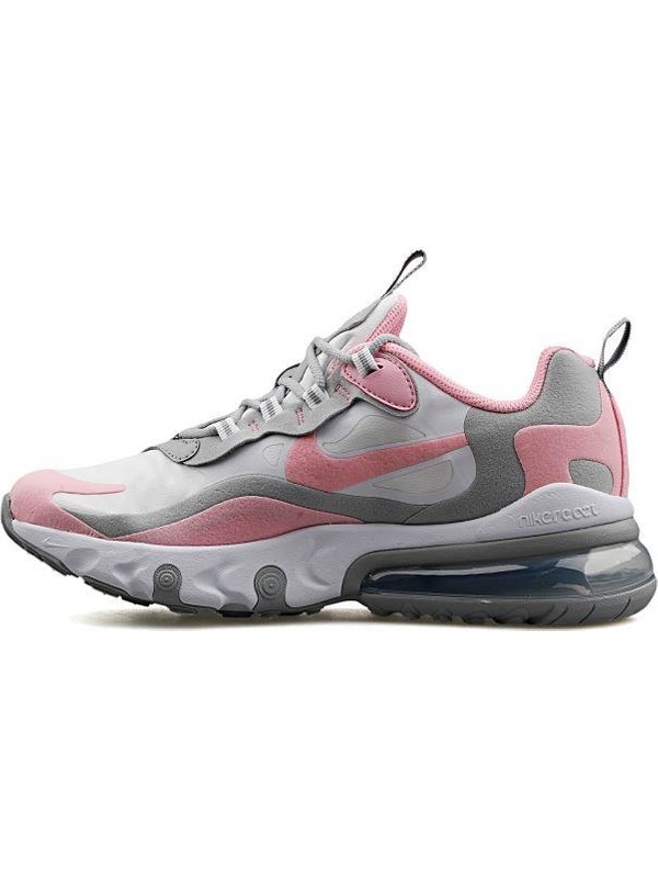 pink and grey nike 270 react