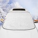 Ally Araç Oto Cam Brandası Kar Buz Güneş Önleyici Koruyucu Branda-Anti-Don Antifriz Branda AL-33394