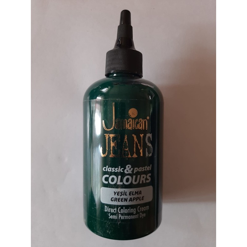 Jamaican Jeans Colours Saç Boyası 573 Yeşil Elma 250 ml