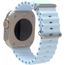 PSGT Apple Watch Uyumlu 38/40/41mm Seri 1/2/3/4/5/6/se/7/8/9 Ve (42mm Seri 10) Kordon Loop Ocean
