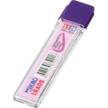 Mikro Kalem Ucu 2b 0,5 mm 1 Adet Mekanik Uçlu Otomatik Kurşun Kalem Ucu 2b 60MM x 0,5mm Siyah Uç Kısa