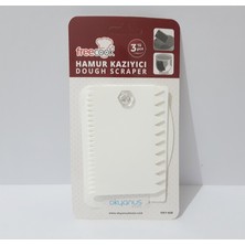 Renkli Çiçekler 3 Lü Hamur Kesme Şekillendirme ve Hamur Kazıma Aparatı Hamur Kazıyıcı