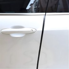 Fruens Opel Astra J Oto Araç Kapı Koruma Fitili 5metre Parlak Siyah Renk