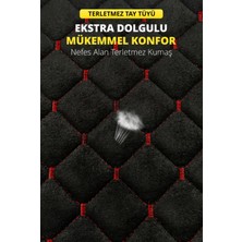 TeknoClub Deri Cepli Sırtlı Oto Koltuk Minder Seti - Koltuk Koruma Kılıfı (3'lü Set)