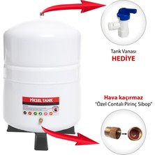 Su Arıtma Cihazı Tankı 2.2 Galon 8 Litre Metal Tank