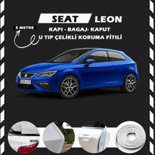 Fruens Seat Leon Oto Araç Kapı Koruma Fitili 5metre Parlak Beyaz Renk