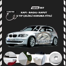 Fruens Bmw E87 Oto Araç Kapı Koruma Fitili 5metre Parlak Beyaz Renk