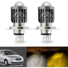 Hyundai Accent Era Mercek LED Xenon Uzun - Kısa Çift Renk Şimşek Etkili