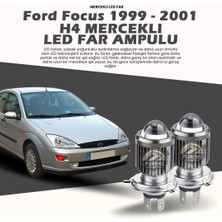 Ford Focus 1999-2001 Mercek LED Xenon Uzun - Kısa Çift Renk