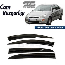 Fruens Cam Rüzgarlığı Ford Focus 1 1998–2004 Arası Mügen Tip Piano Black