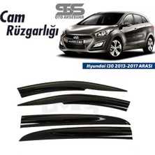 Fruens Cam Rüzgarlığı Hyundai  I30 2013-2017 Arası Mügen Tip Piano Black