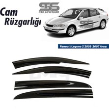 Fruens Cam Rüzgarlığı Renault Laguna 2 2003-2007 Sonrası Mügen Tip Piano Black