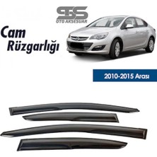 Fruens Cam Rüzgarlığı Opel Astra J 2010-2015 Mügen Tip Piano Black