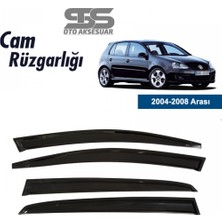 Fruens Cam Rüzgarlığı Volkswagen Golf 5 2004-2008 Mügen Tip Piano Black