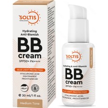 Soltis Nemlendirici ve Leke Karşıtı Bb Krem SPF50+ Pa++++ Orta Ton, 30 ml