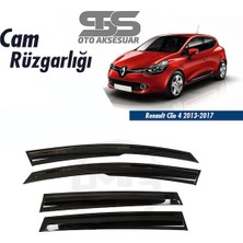 Fruens Cam Rüzgarlığı Renault Clio 4 2013-2017 Mügen Tip Piano Black