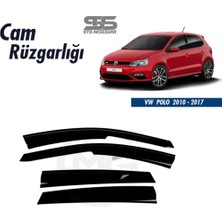 Fruens Cam Rüzgarlığı Volkswagen Polo 2010-2017 Mügen Tip Piano Black