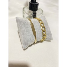 Bers Aksesuar Kadın Altın Kaplama Orijinal Faturalı Kombin Bileklik Seti