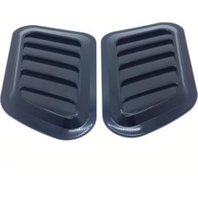 Fruens Renault Megane 2 Uyumlu Piano Black Kaput Üstü Havalandırma Izgarası