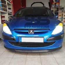 Fruens  Peugeot 307 Lip Üniversal 2 Parça Astra H Tipi Esnek Tampon Eki