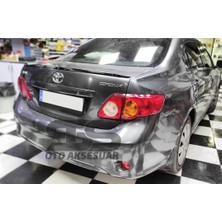 Fruens  Toyota Corolla 2007 - 2011  Bagaj Üstü Slim Spoiler Parlak Siyah