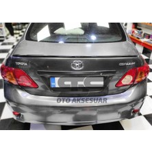 Fruens  Toyota Corolla 2007 - 2011  Bagaj Üstü Slim Spoiler Parlak Siyah