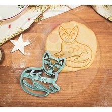 Bi'şeyler Sepeti Halk Kedi Kurabiye Kalıbı