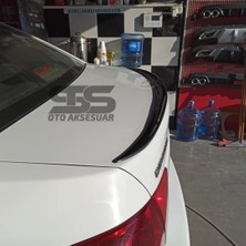  Chevrolet Cruze Uyumlu Bagaj Üstü Spoiler Bagaj Çıtası Piano Black Parlak Siyah