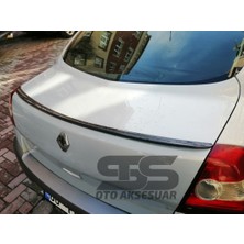  Renault Megane 2 Sedan Bagaj Üstü Spoiler Bagaj Çıtası Piano Black