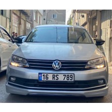 Fruens Volksvogen  Jetta Mk6 2011 Sonrası Batman Yarasa Ayna Kapağı Piano Black Abs Plastik