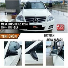 Fruens  Mercedes Benz Glk X204 2009-2015 Batman Yarasa Ayna Kapağı Piano Black Abs Plastik