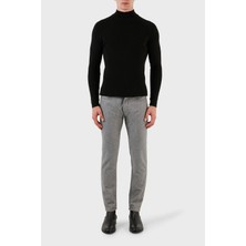 Emporio Armani J75 Pamuk Yün Karışımlı Slim Fit Pantolon Erkek Pantolon 6R1J75 1N08Z 06D7