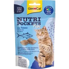 Gimcat Nutripockets Ton Balıklı Kedi Ödülü 60 gr