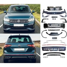 Vw tiguan body kit tampon seti R-line komple 2022+