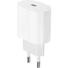 Gökkuşağı Apple iPhone 11 / 11 Pro /12 / 12 Pro Uyumlu Type-C Girişli 20W Adaptör