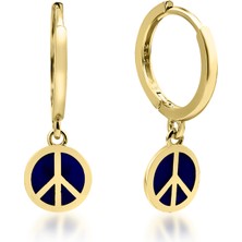 Kairos Jewelry 14 Ayar Altın Lacivert Mineli Barış Küpe
KRS-K86-2-14GE