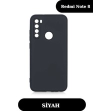 Gevrek Techs Xiaomi Redmi Note 8 ile Uyumlu Içi Kadife Dokulu Kamera Korumalı Silikon Lansman Kılıf
